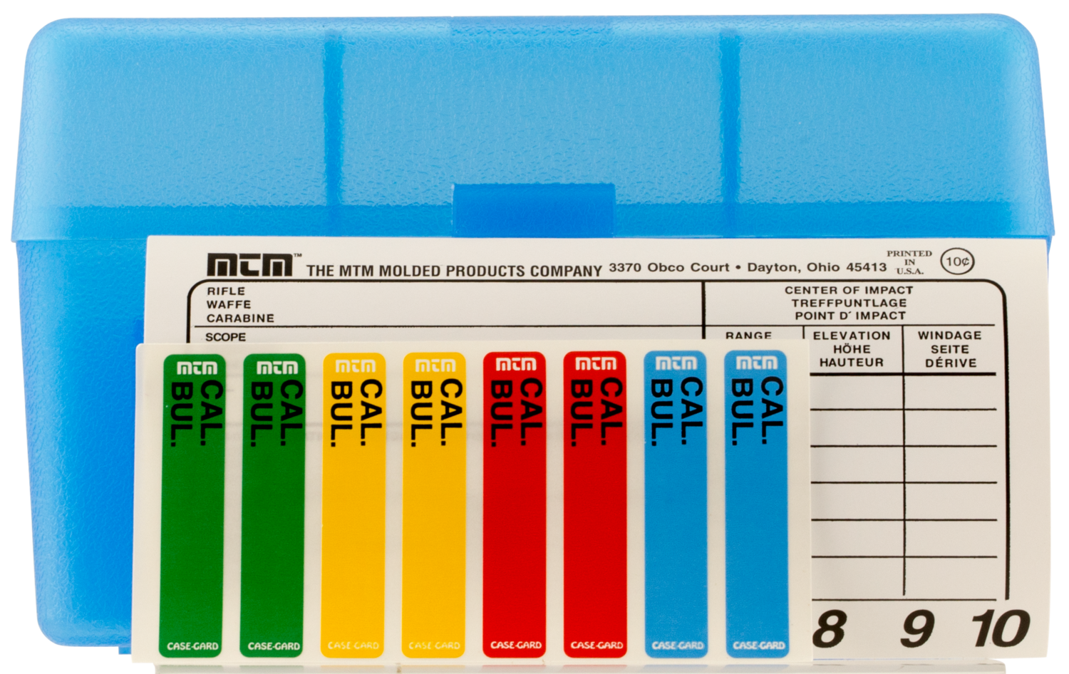 Mtm Case-gard, Mtm Rl5024      50rd Ammo  Box 270/3006        Blu