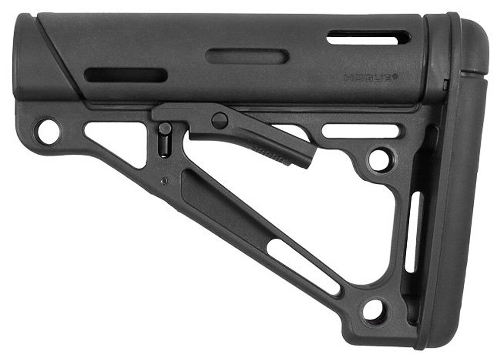 Hogue Overmolded, Hog 15050   Ar Om Coll Buttstk C/m Black
