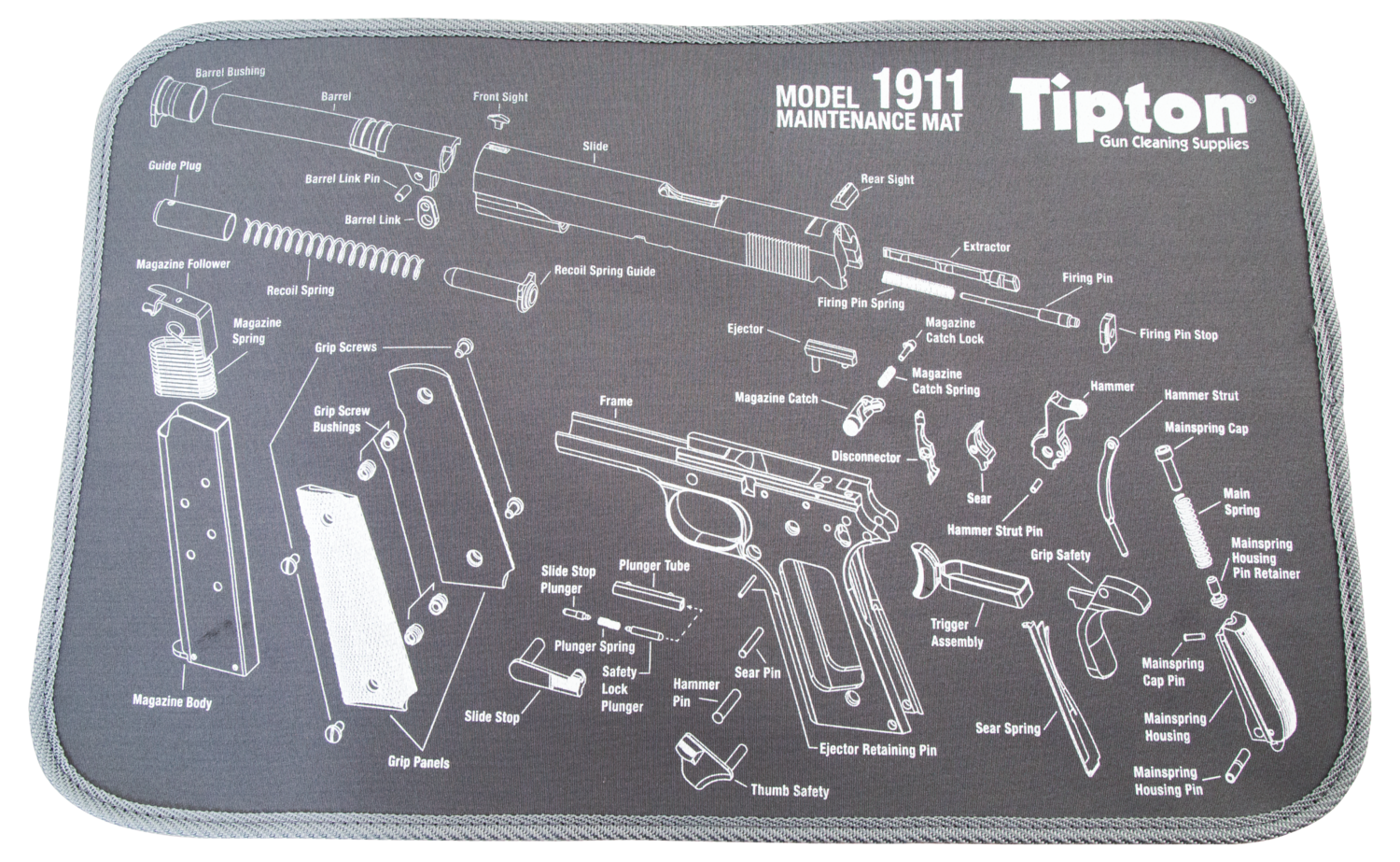 Tipton Maintenance Mat, Tipton 558680  1911 Maintenance Mat