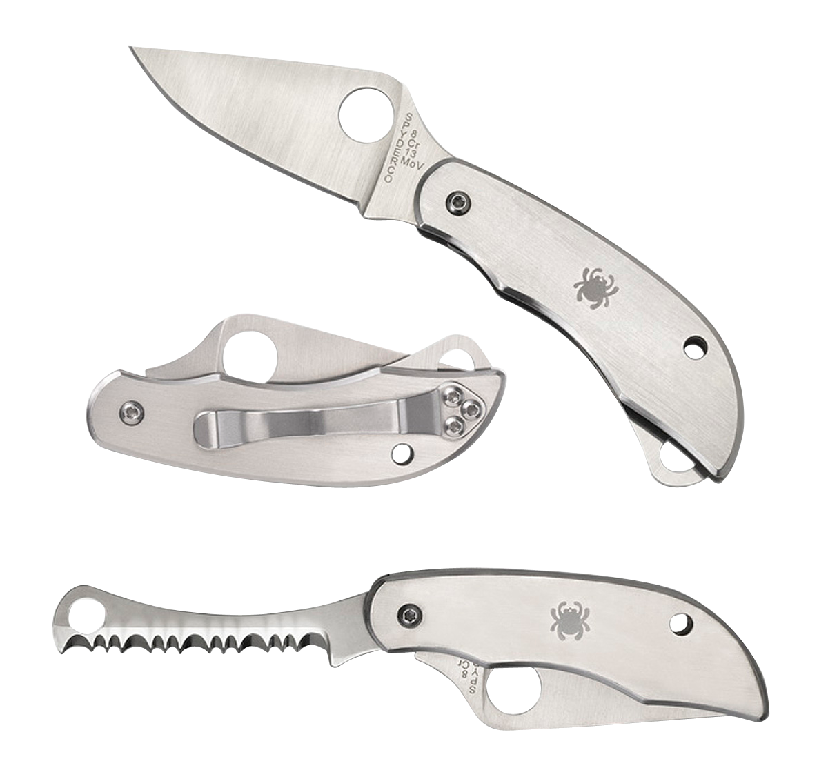 Spyderco Clipitool, Spy C176p&s     Clipitool Serrated      4.59    Ss