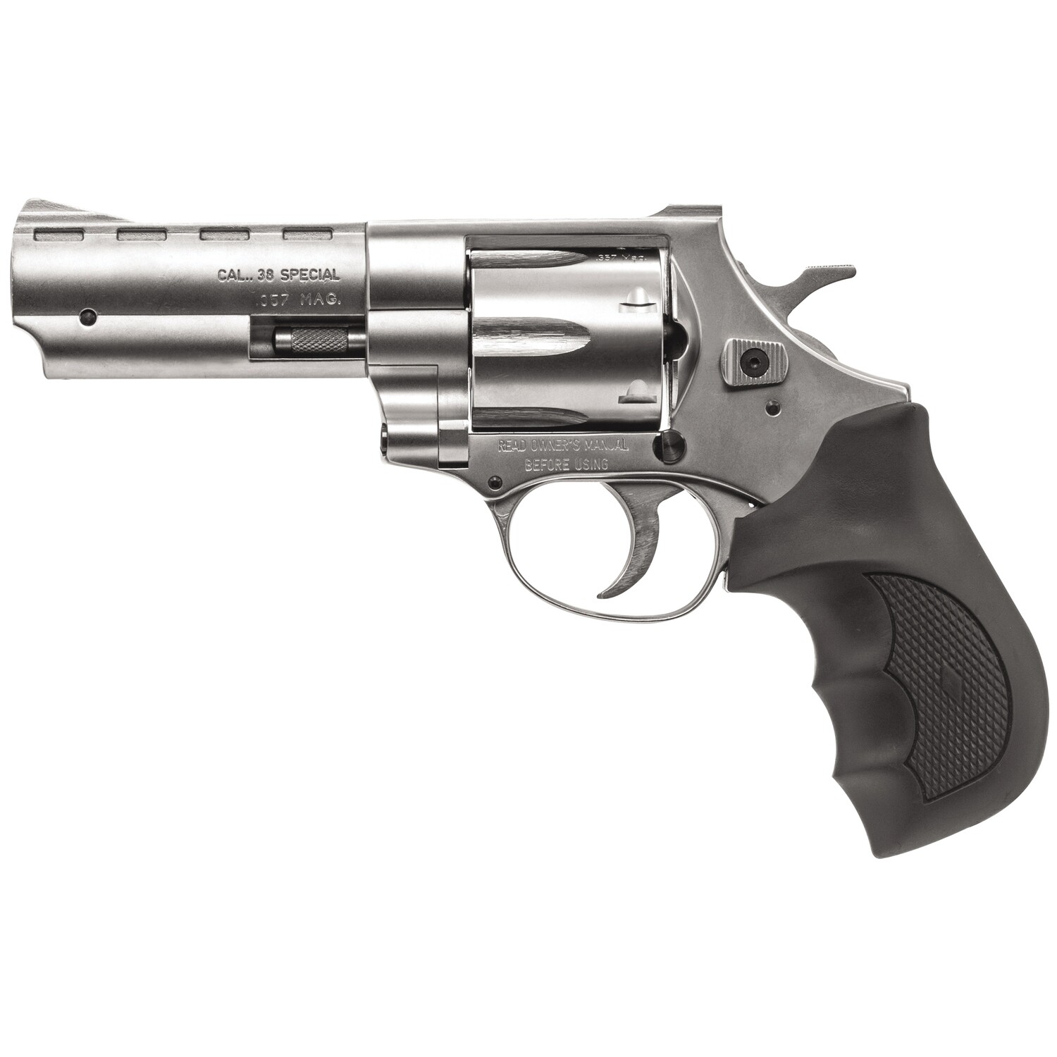 Eaa Windicator 357mag 4" 6rd Nkl Rbr