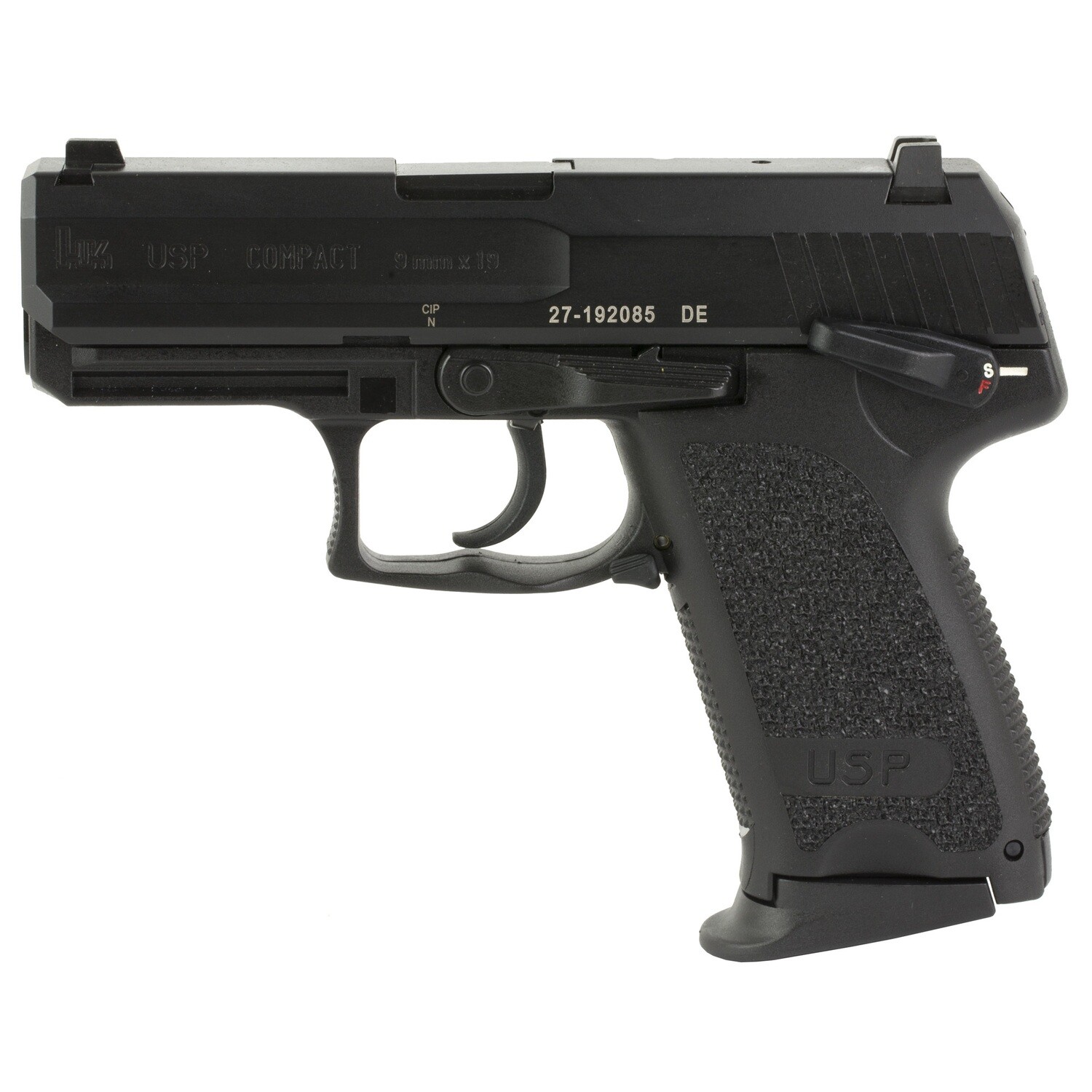 Hk Usp-c 9mm 3.58" 10rd V1 Da/sa Ns