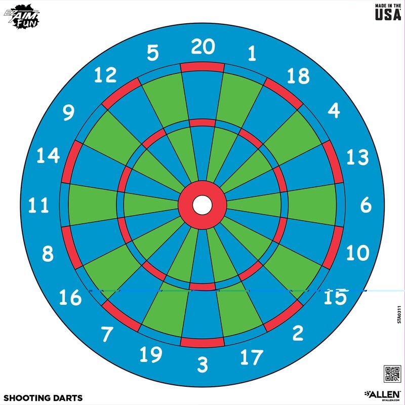 Allen Ezaim 12 Allen Ezaim 12"x12" Plnkng Trgt 9pk