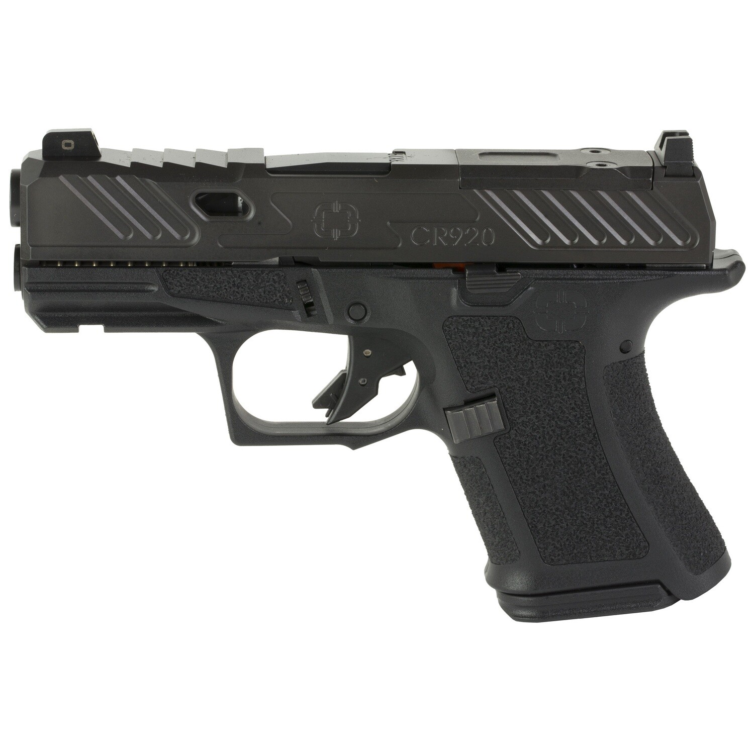 Shdw Cr920 Elte 9mm Or 3.4" Bbl, Color/Finish: Black