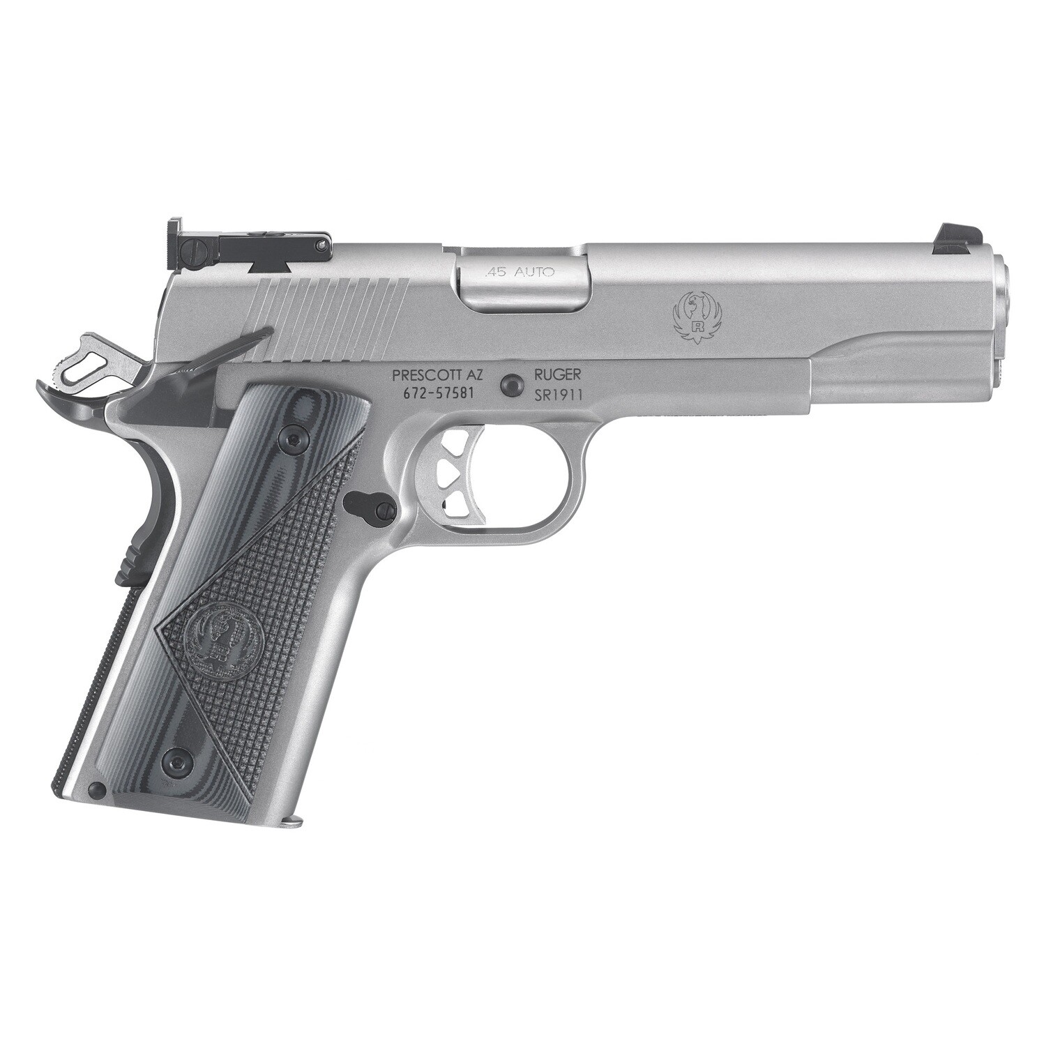 Ruger Sr1911 Trgt 45acp 5" Sts 8rd