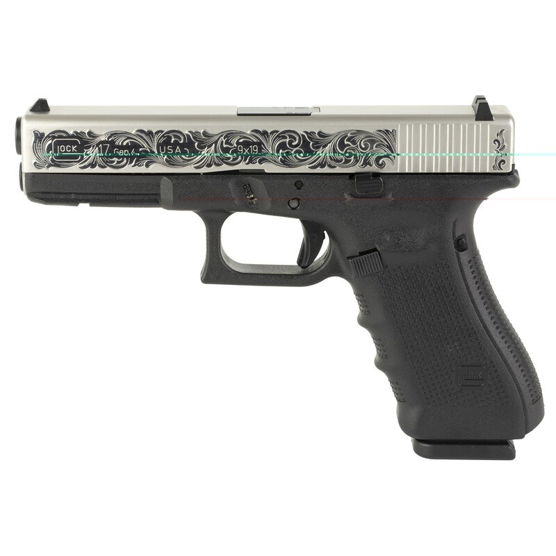 Glock 17 Gen4 9mm 17rd Sts/engraved Glock 17 Gen4 9mm 17rd Sts/engraved