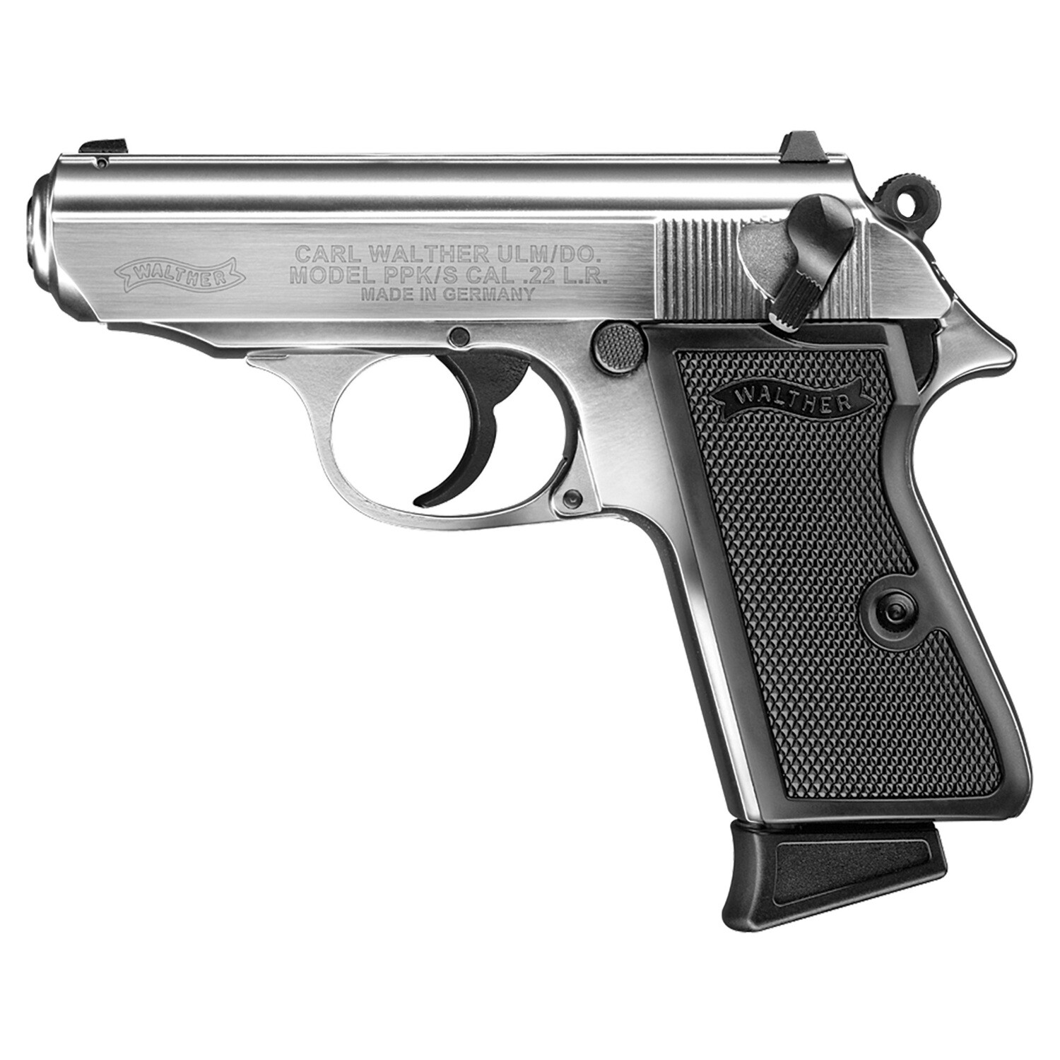 Wal Ppk/s 22lr 3.3" 10rd Nkl Fs