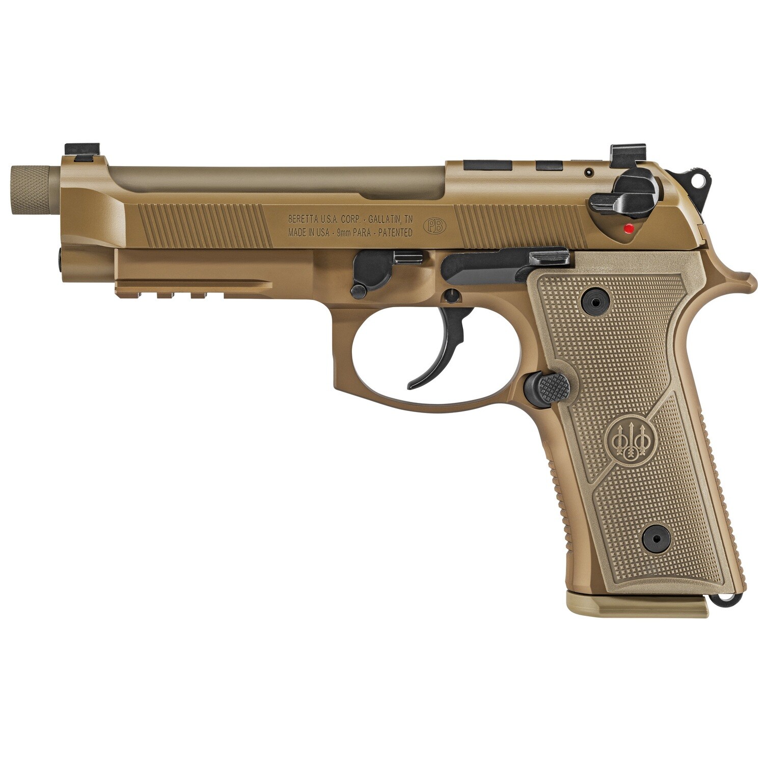 Beretta M9a4 G 9mm 5" Fde, Capacity: 18 rounds