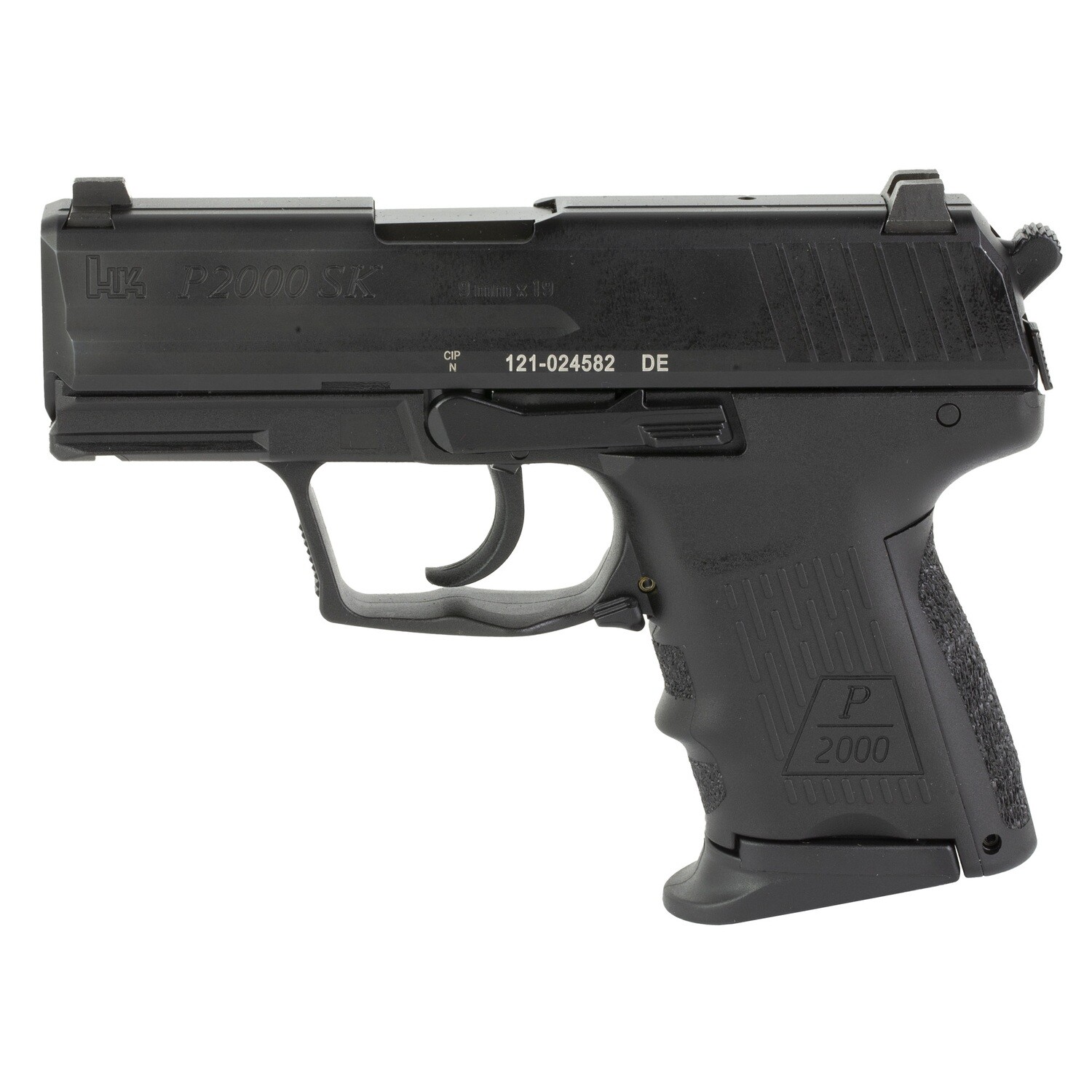 Hk P2000sk 9mm 3.26" 10rd V3 Da/sa N