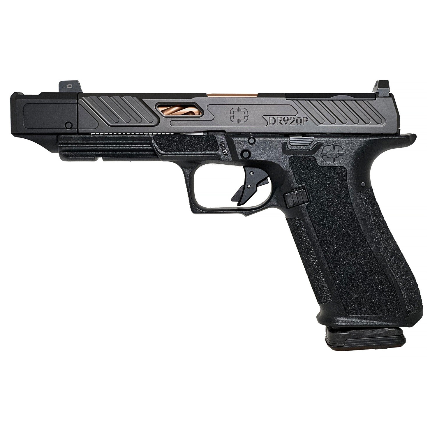 Shdw Dr920p Elte 9mm Comp Bbl, Color/Finish: Bronze
