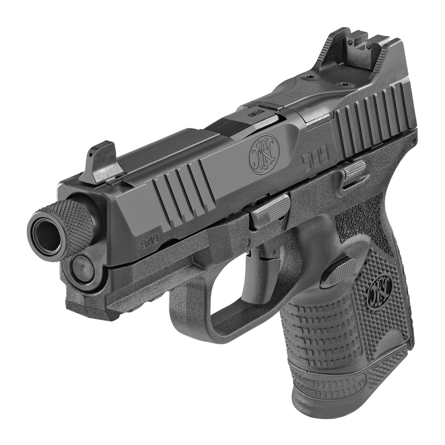 Fn 509c Tact 9mm 4.32" 10rd Blk