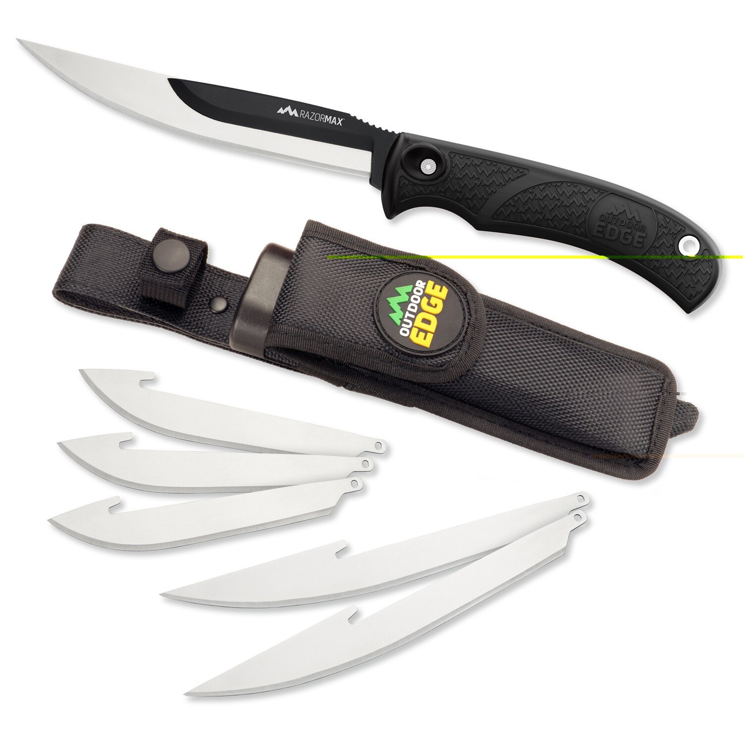 Od Edge Razor-max 6 Blades, Color/Finish: Black