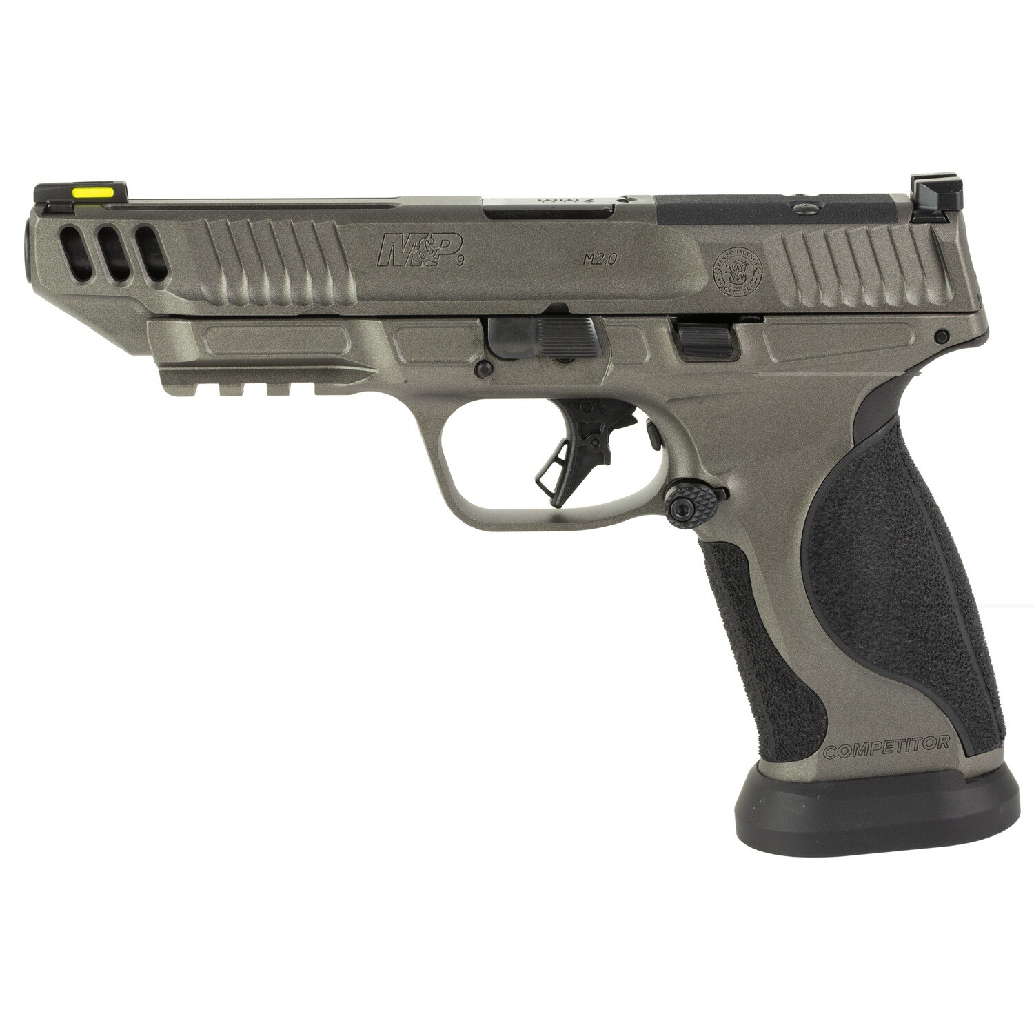 S&w M&p 9mm Competitor 5", Capacity: 17 rounds, Color/Finish: Tungsten