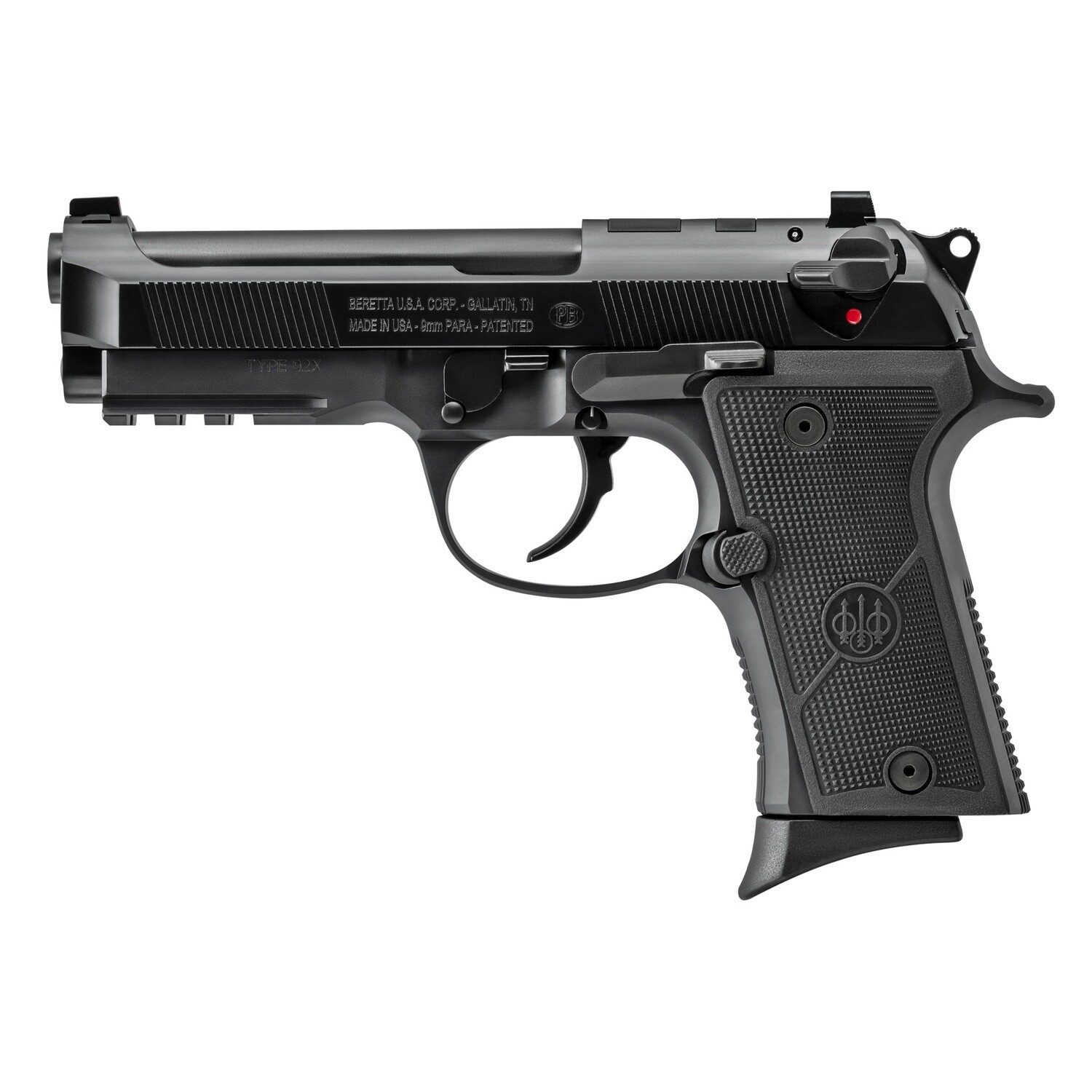 Beretta 92x Rdo Gr Cmp 9mm 4.3", Capacity: 13 rounds