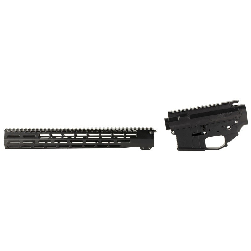 Ggp Ar15 Billet Rcvr Set W/15 Ggp Ar15 Billet Rcvr Set W/15" Hg Bk