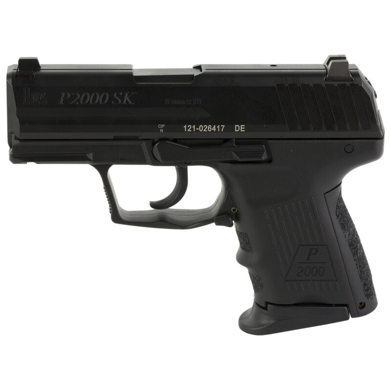 Hk P2000sk 9mm 3.26 Hk P2000sk 9mm 3.26" 10rd V2 Lem Ns