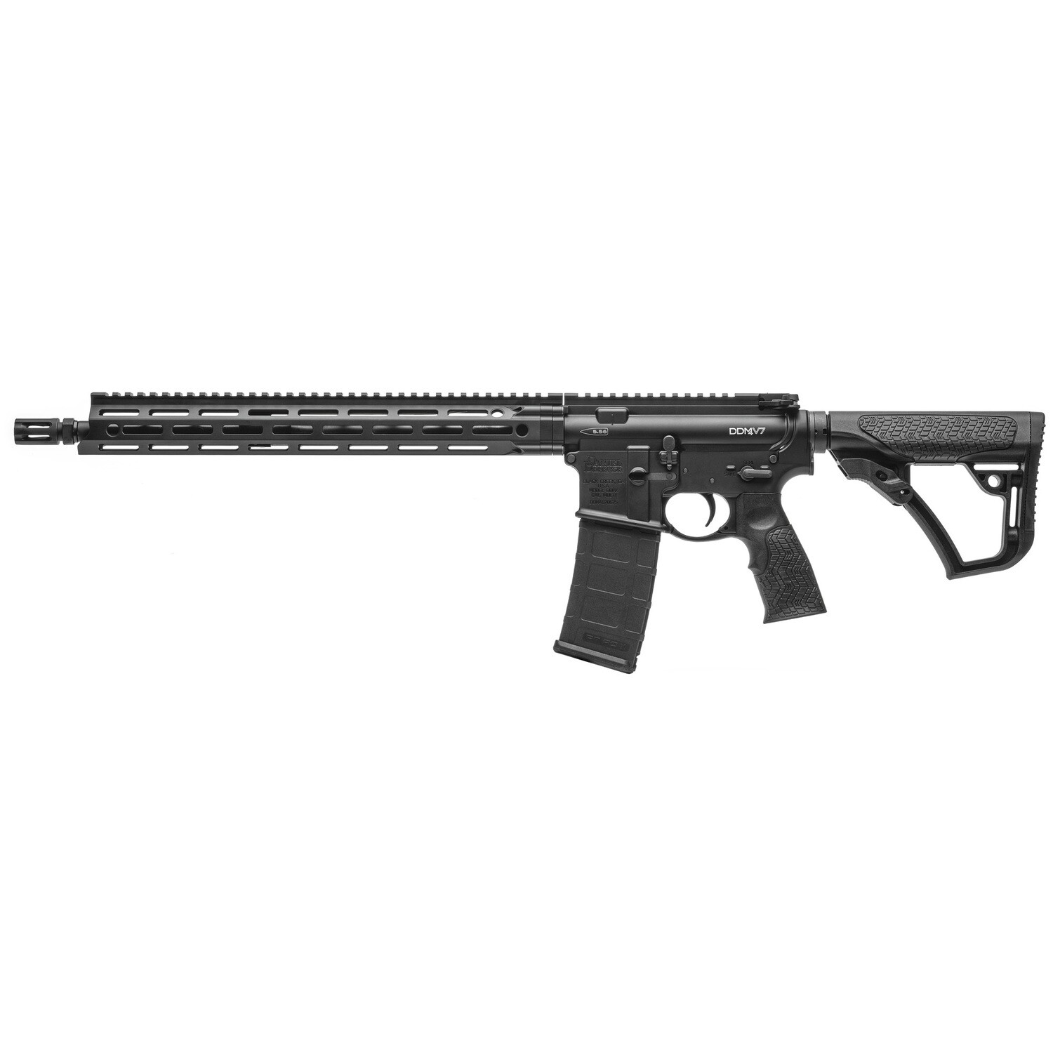 Dd M4v7 556nato 16" 32rd Mlok Blk