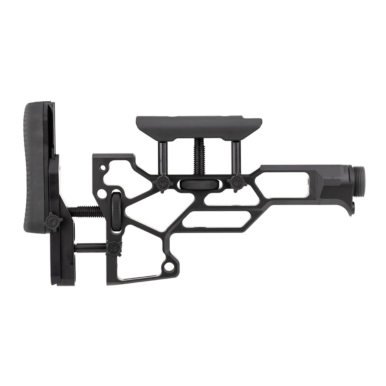 Mdt Srs Standard Buttstock Fxd, Color/Finish: Black