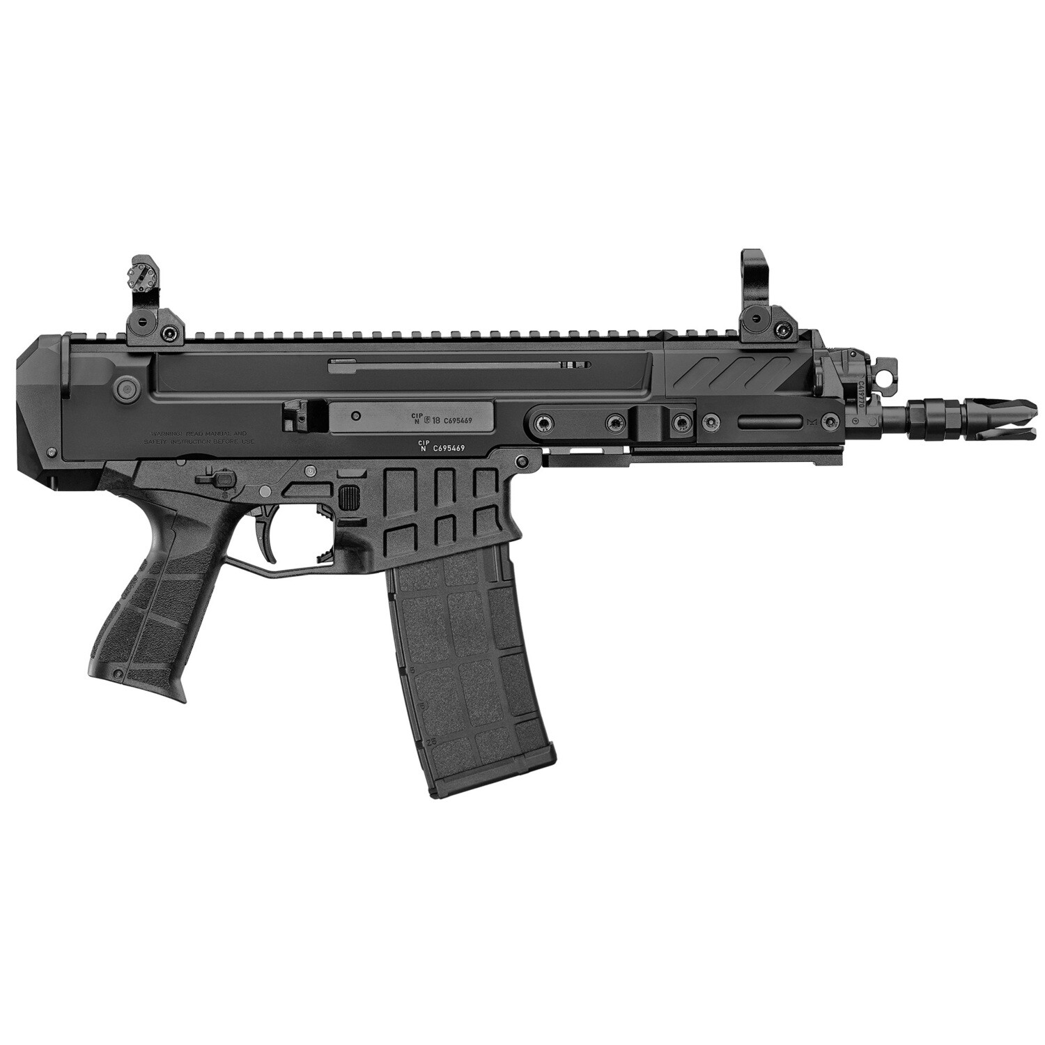 Cz Bren 2 Ms Pstl 556 8" 30rd Blk
