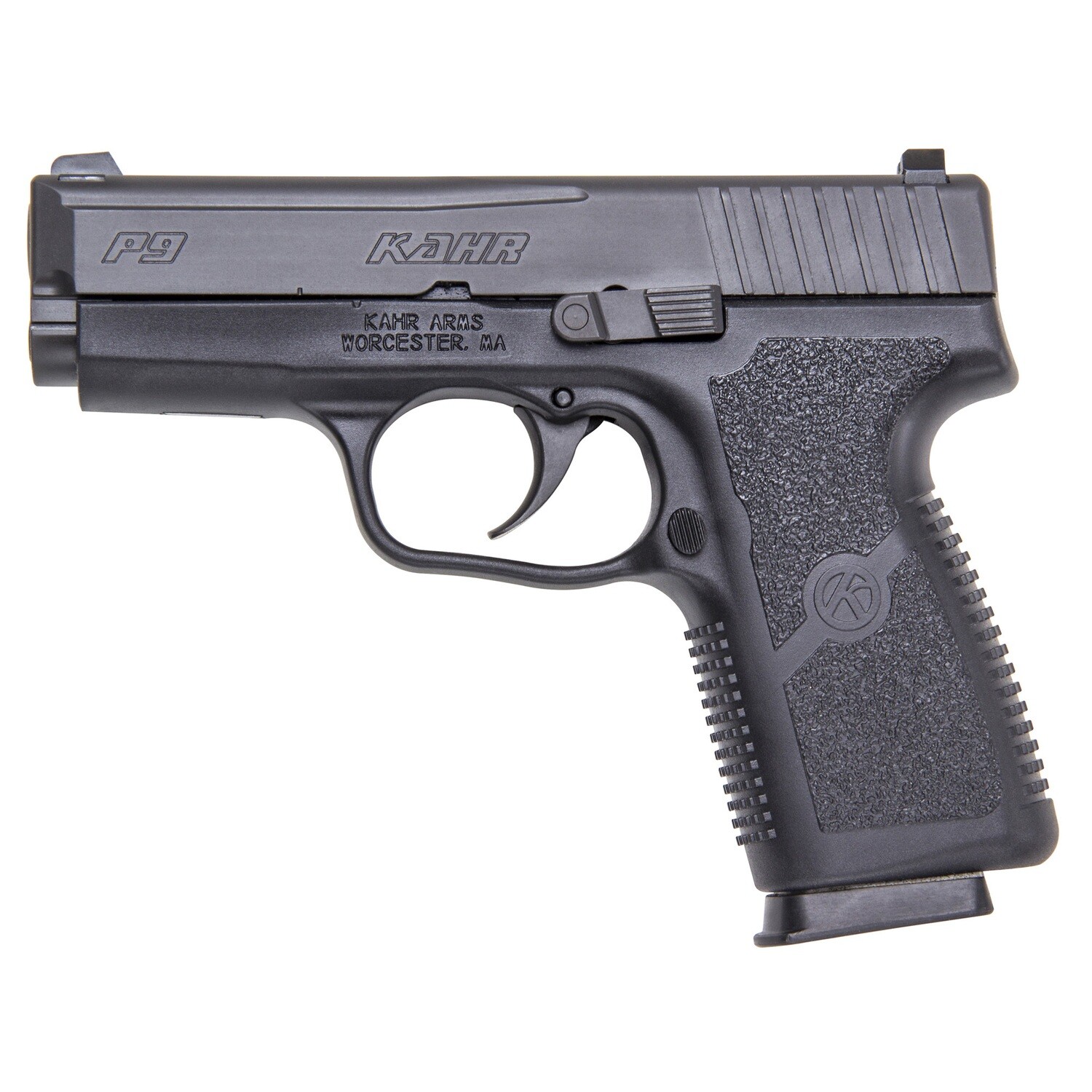 Kahr P9 9mm 3.56" 7rd Blk Ns