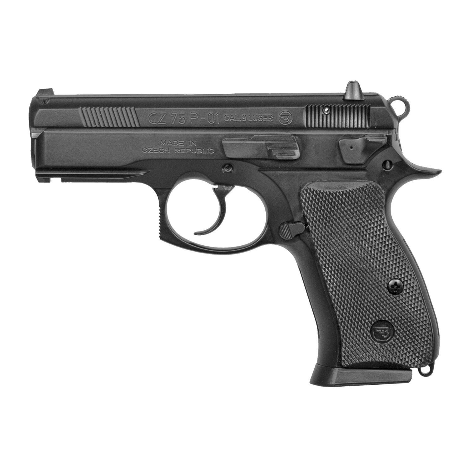 Cz 75 P01 9mm 3.7" Alloy Blk 10rd