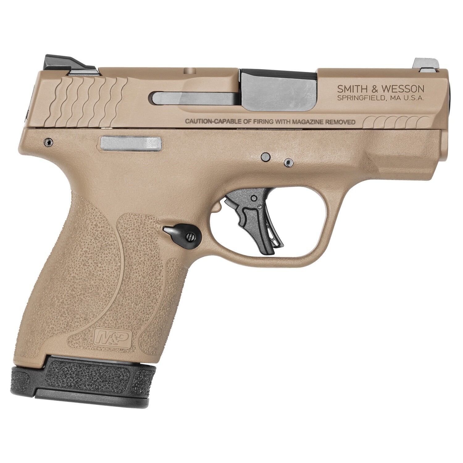 S&w Shield Pls 9mm 3.1" 13rd, Color/Finish: Flat dark earth