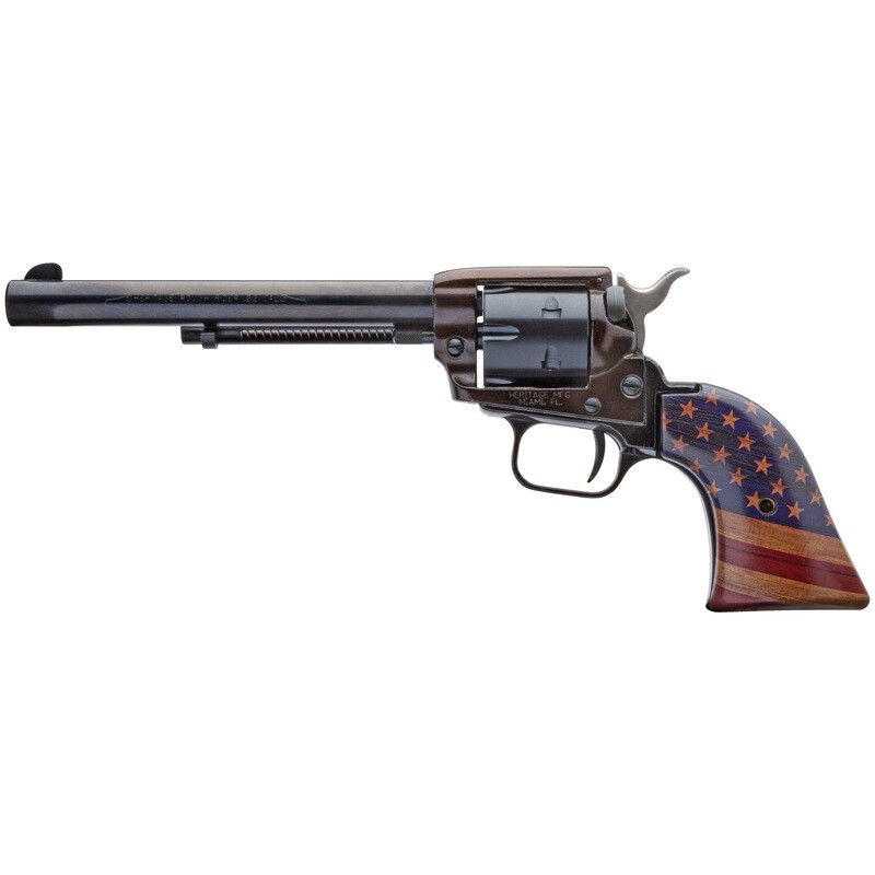 Heritage 22lr Only 6.5 Heritage 22lr Only 6.5" Bl Us Flag