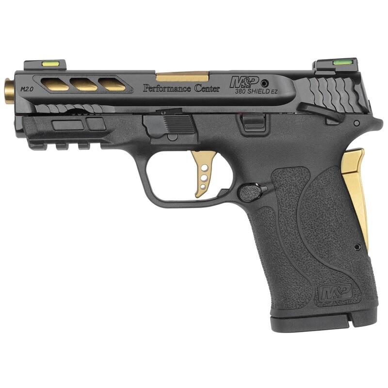 S&w Pc Shield 380acp Ez 8rd Prtd Gld S&w Pc Shield 380acp Ez 8rd Prtd Gld