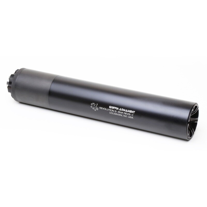 Griffin Revolution 9mm Spprssr Blk Griffin Revolution 9mm Spprssr Blk