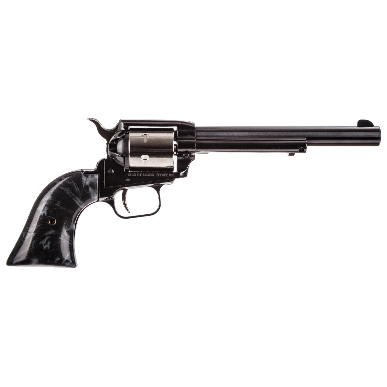 Heritage 22lr 6.5" 6rd 2tone Blk Prl