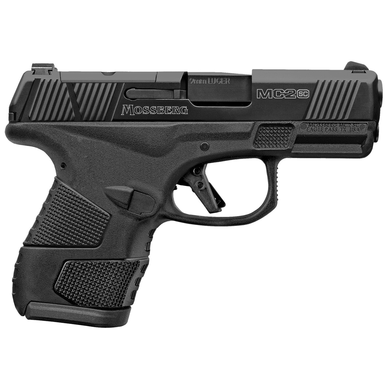 Msbrg Mc2sc 9mm 3.4" Blk Or, Capacity: 10 rounds