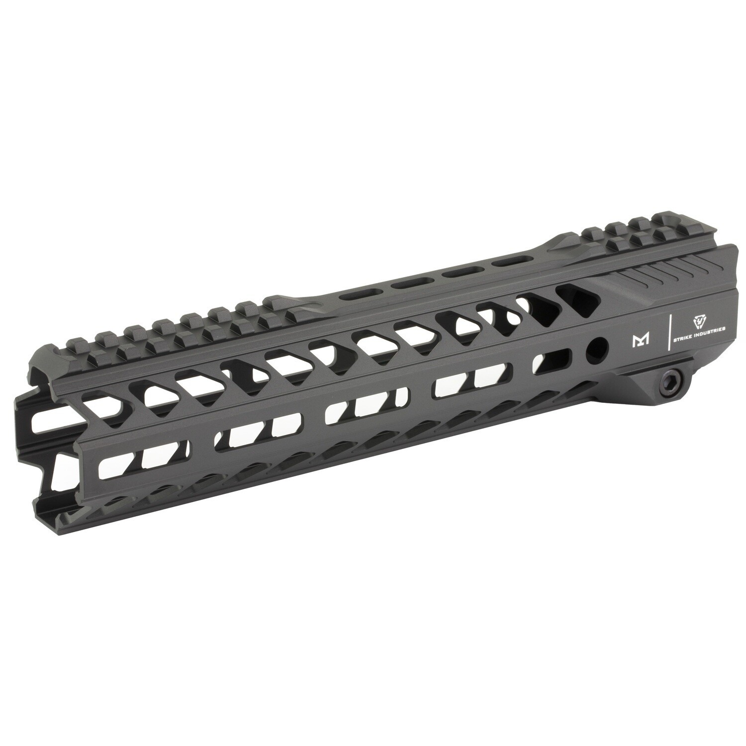 Strike Mlok Rail, Size: 10", Color/Finish: Black