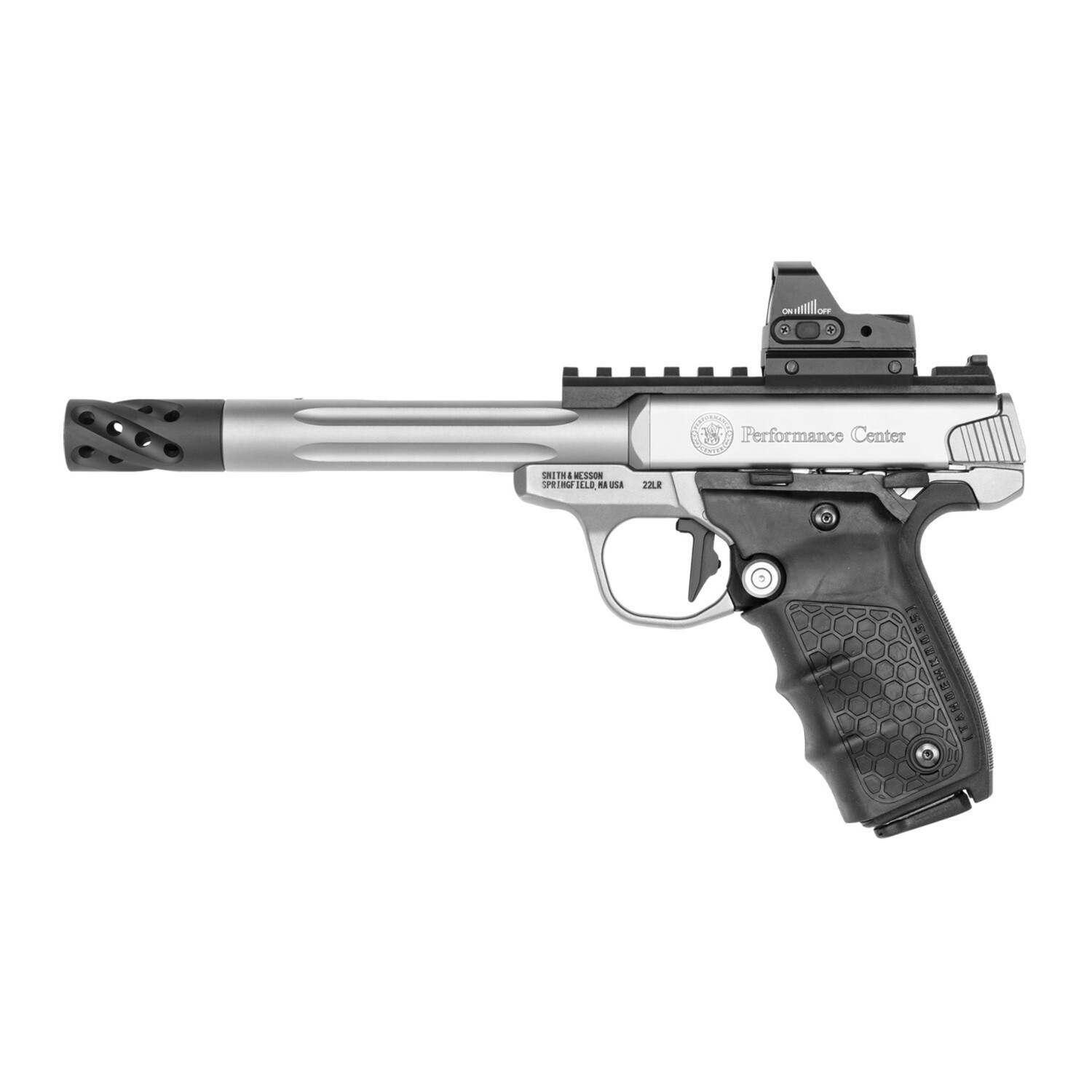 S&w Pc Victory 22lr Fluted Ct Reddot