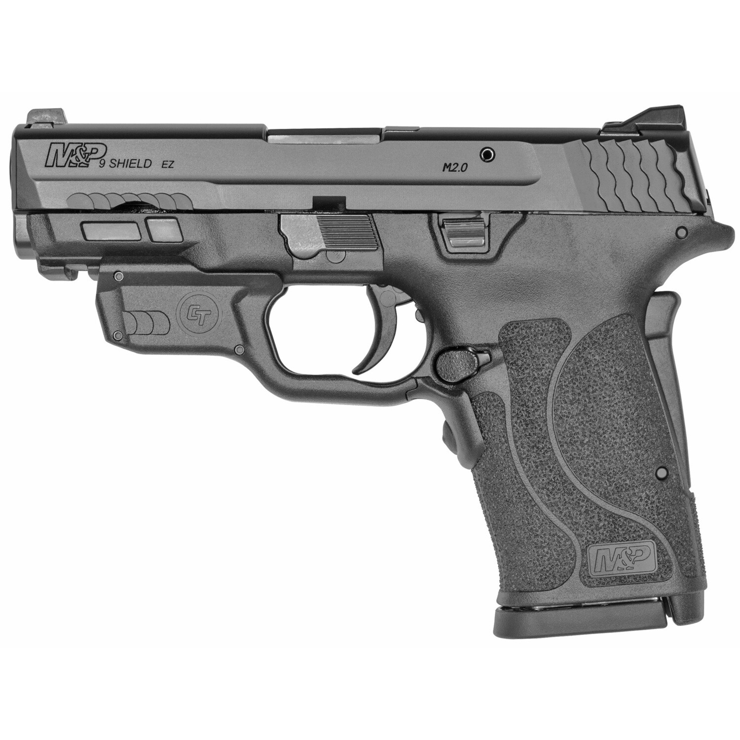 S&w Shield 2.0 Ez 9mm 8rd Nts Ct Lsr