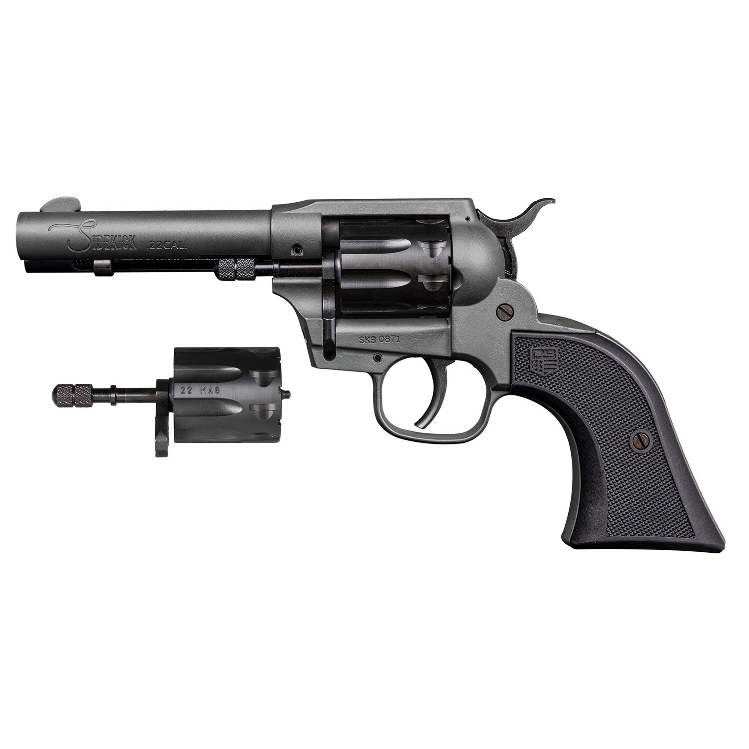 Dbf Sidekick 22lr/wmr 4.5" 9rd Gry