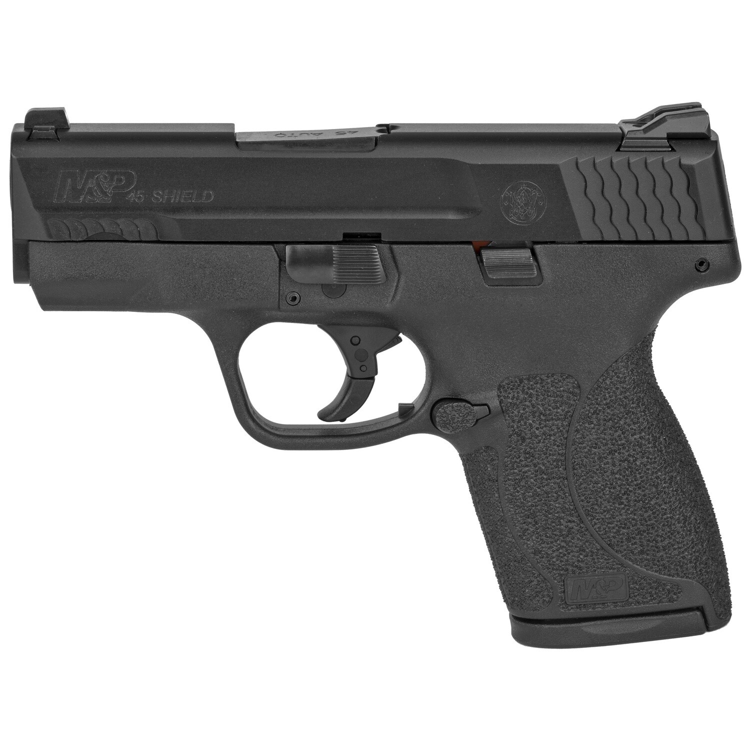 S&w Shld M2.0 45acp 3.3" 7rd Nms Blk