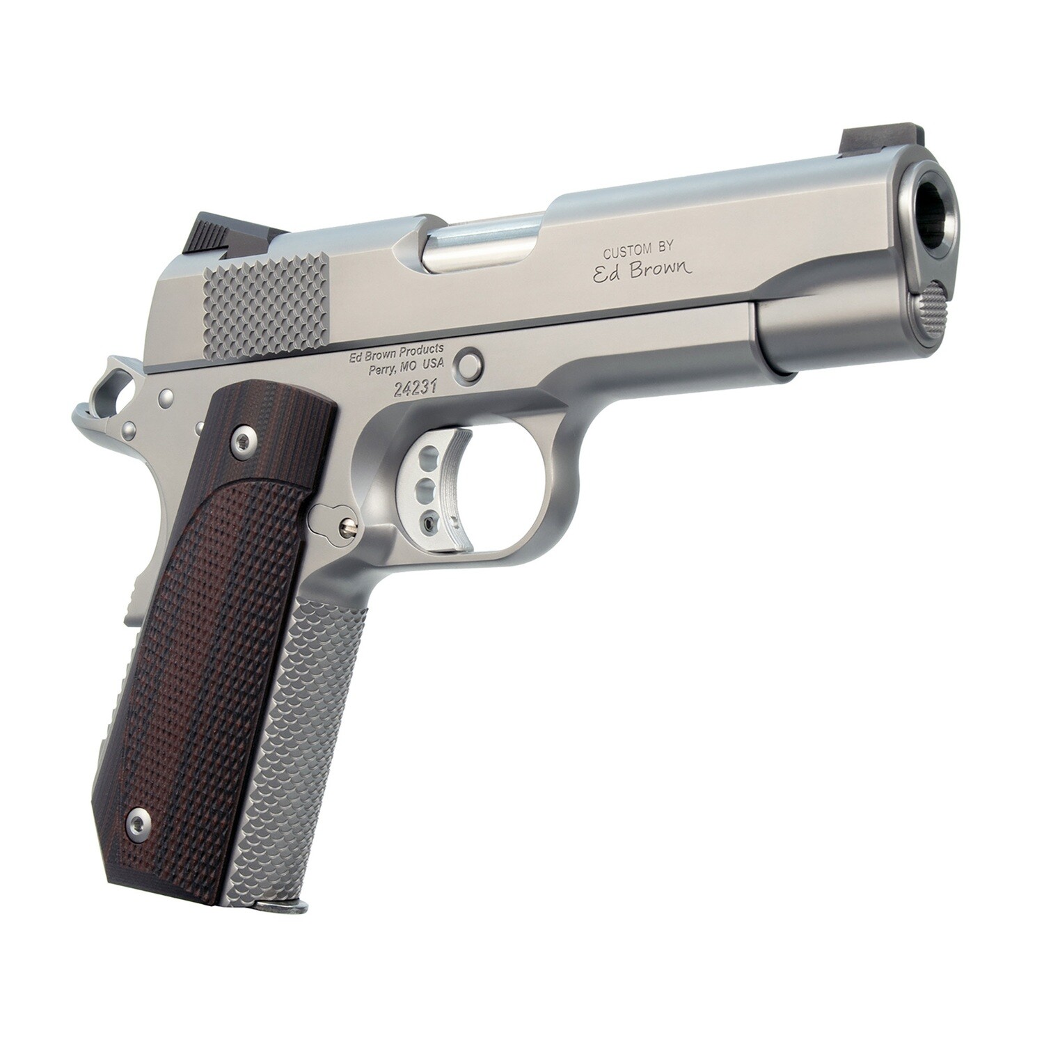 Ed Brown Kobra Carry 45acp 7rd, Color/Finish: Stainless steel