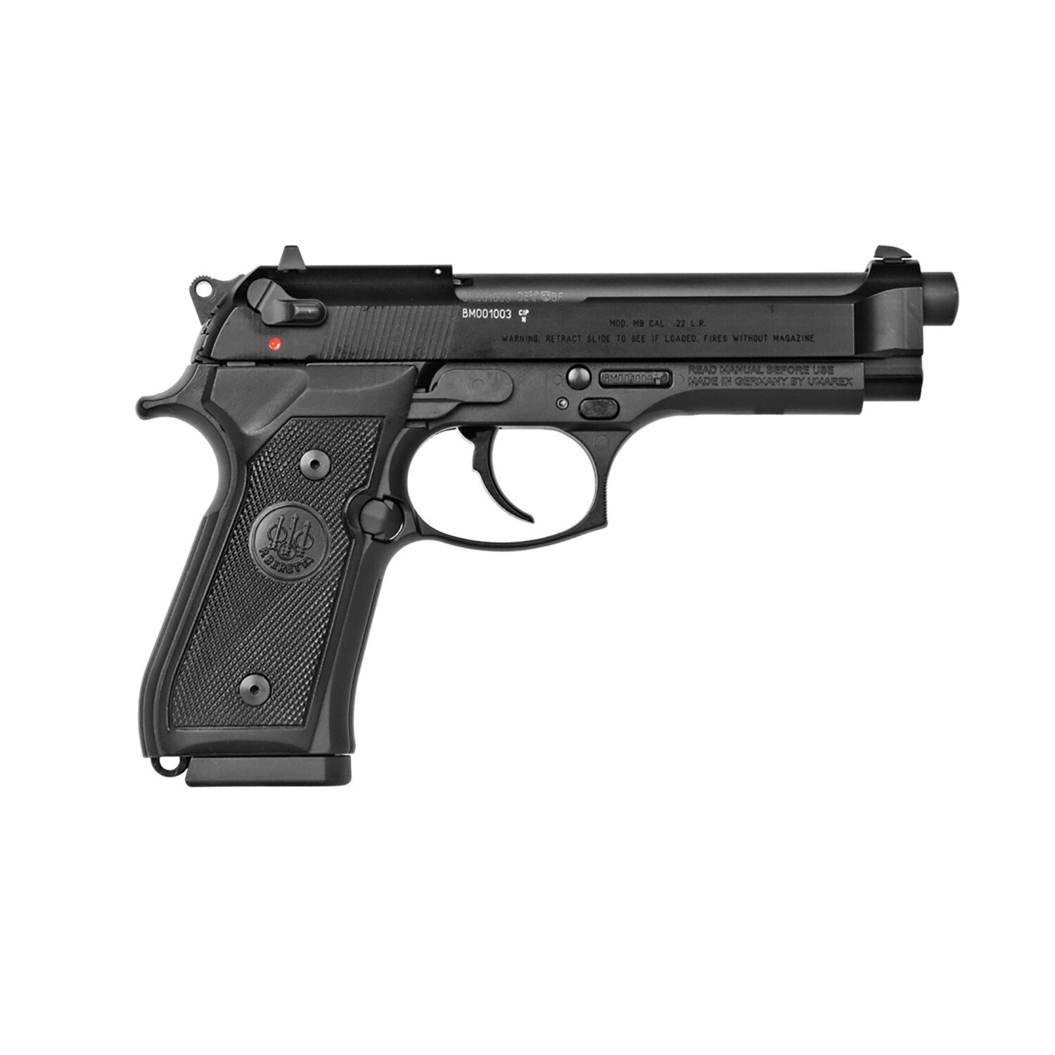 Beretta M9 22lr 4.9" 15rd Da/sa Blk