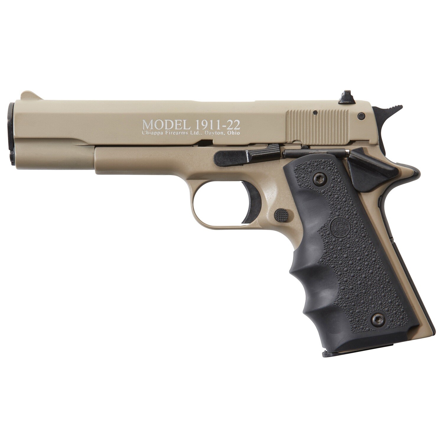 Chiappa 1911 22lr 5" 10rd, Color/Finish: Tan