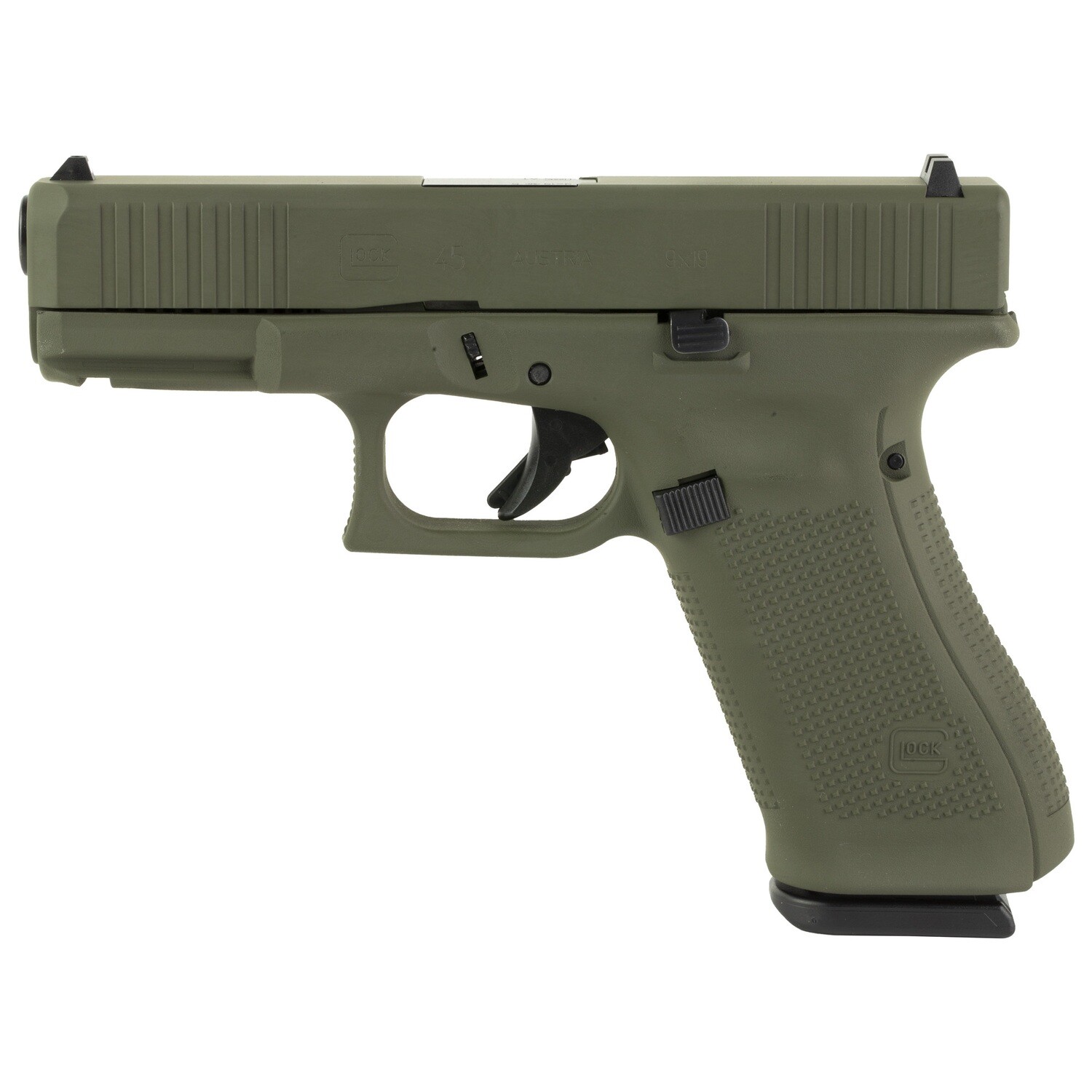 Glock 45 9mm 17rd Fs, Color: Od Green