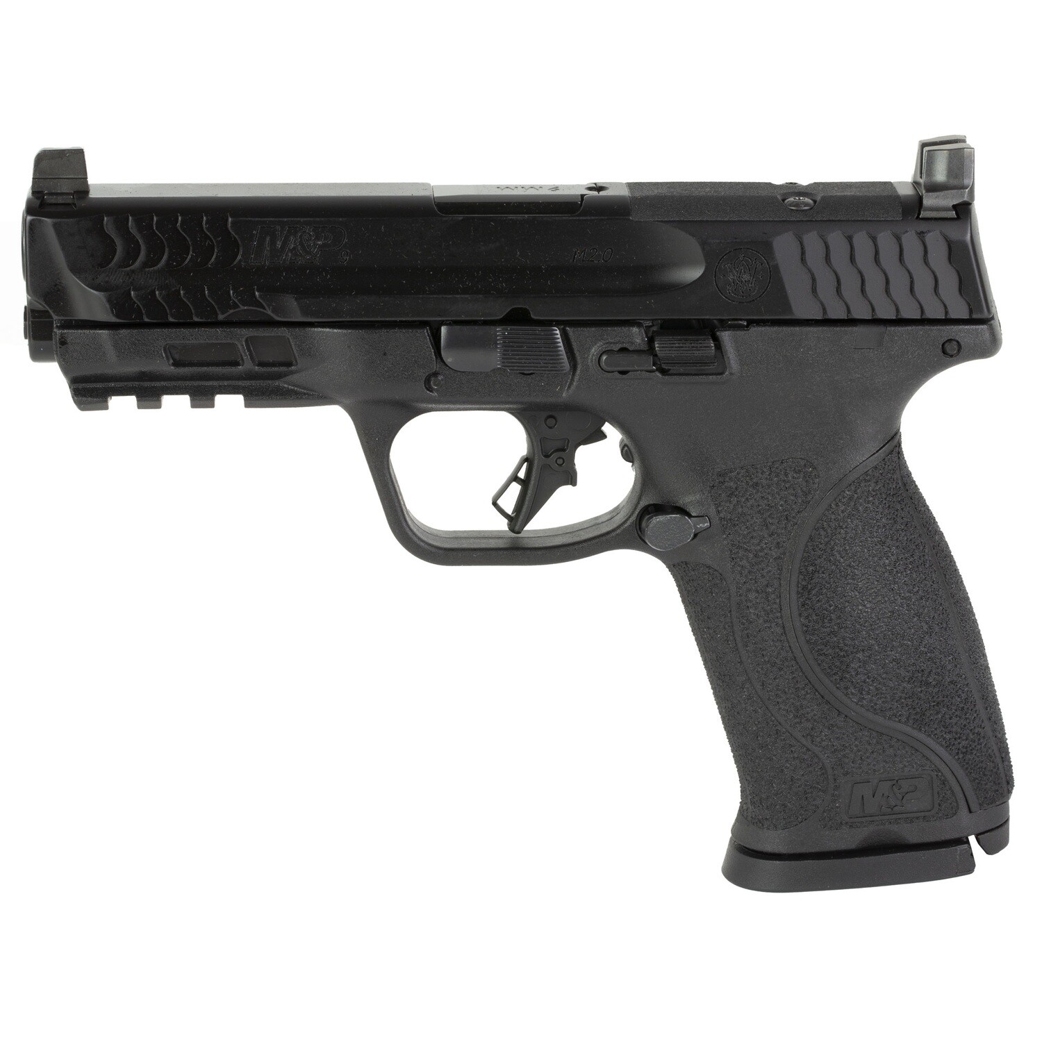 S&w M&p M2.0 9mm 4.25 17rd Nms Or Bk