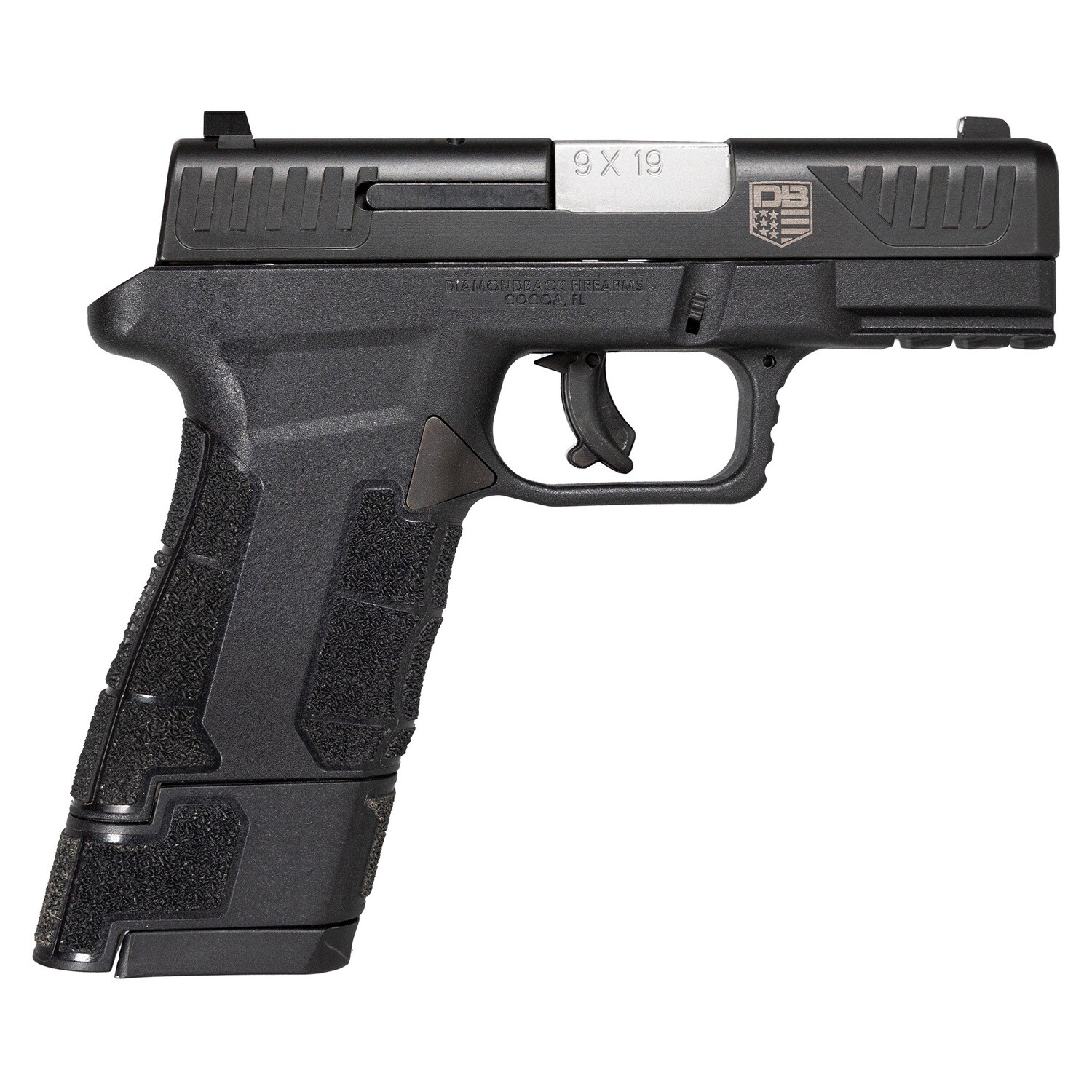 Dbf Am2 9mm 3.5" 17rd, Color/Finish: Black