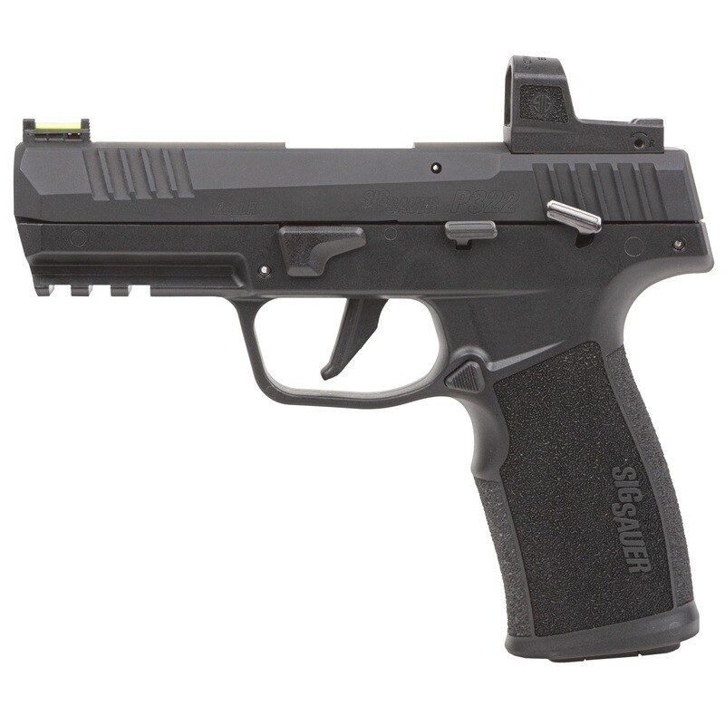 Sig P322 22lr 4" 20rd Blk Romeo 0