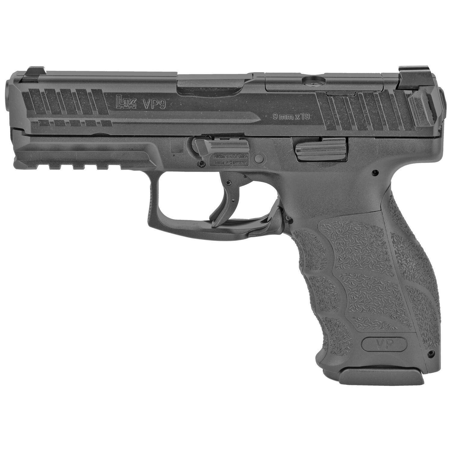 Hk Vp9 Or 9mm 4.09" 17rd Blk Ns