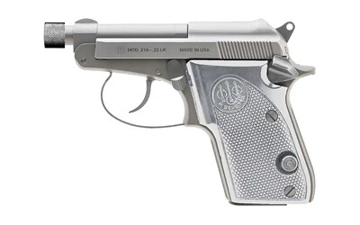 Beretta Bobcat 21a 22lr 7rd, Color/Finish: Silver