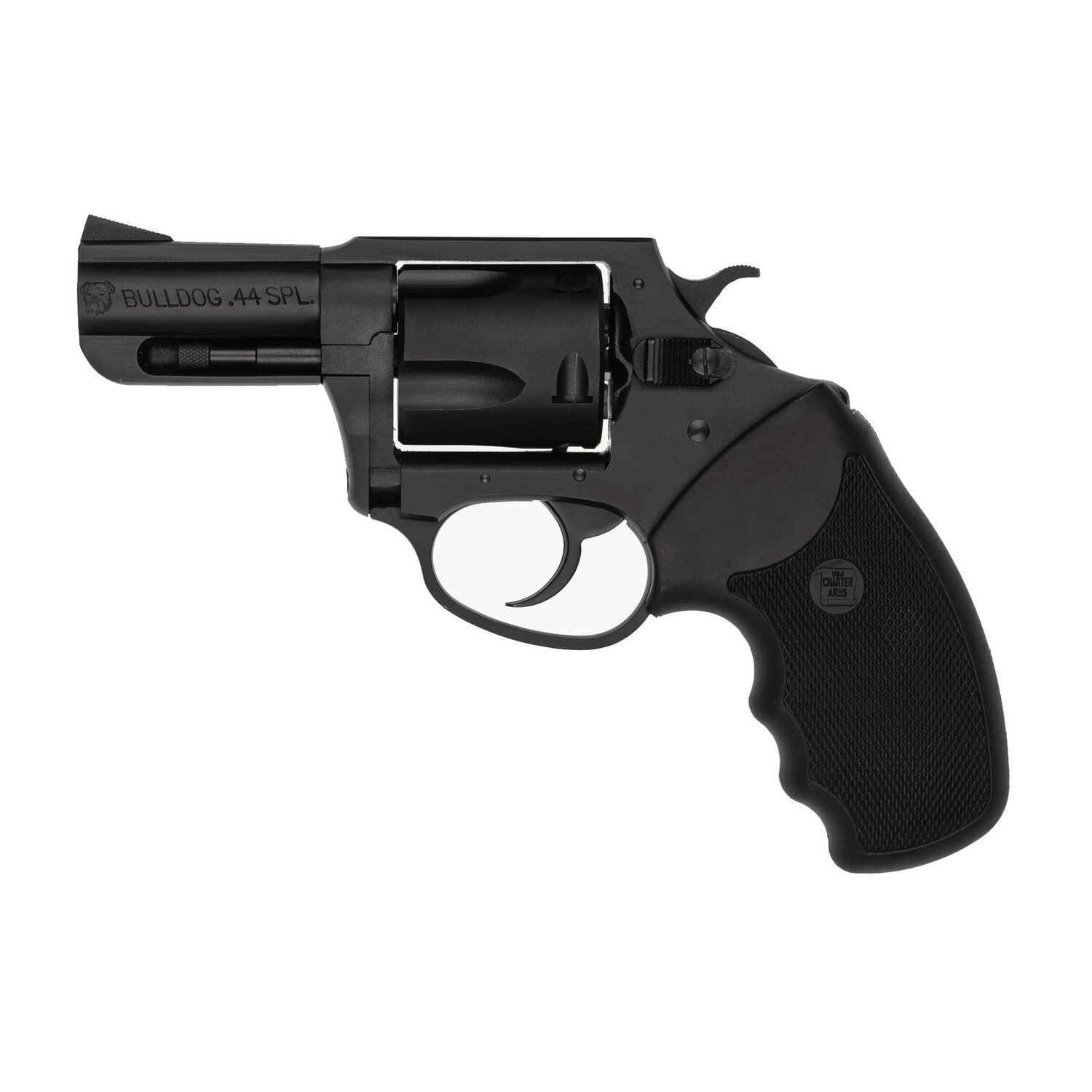 Charter Arms Bulldog 44spl 2.5", Color/Finish: Black