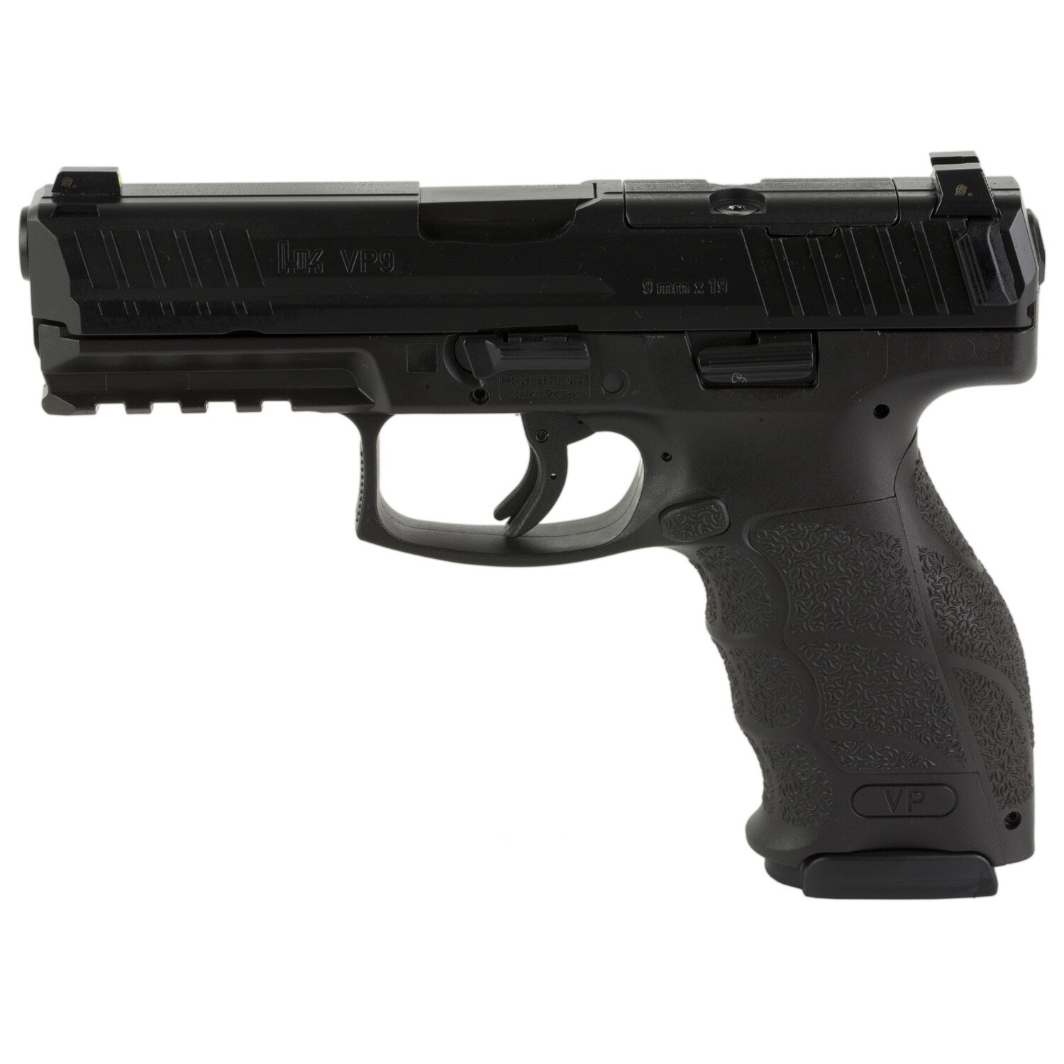 Hk Vp9-b 9mm 4.09" 17rd Blk Or Ns