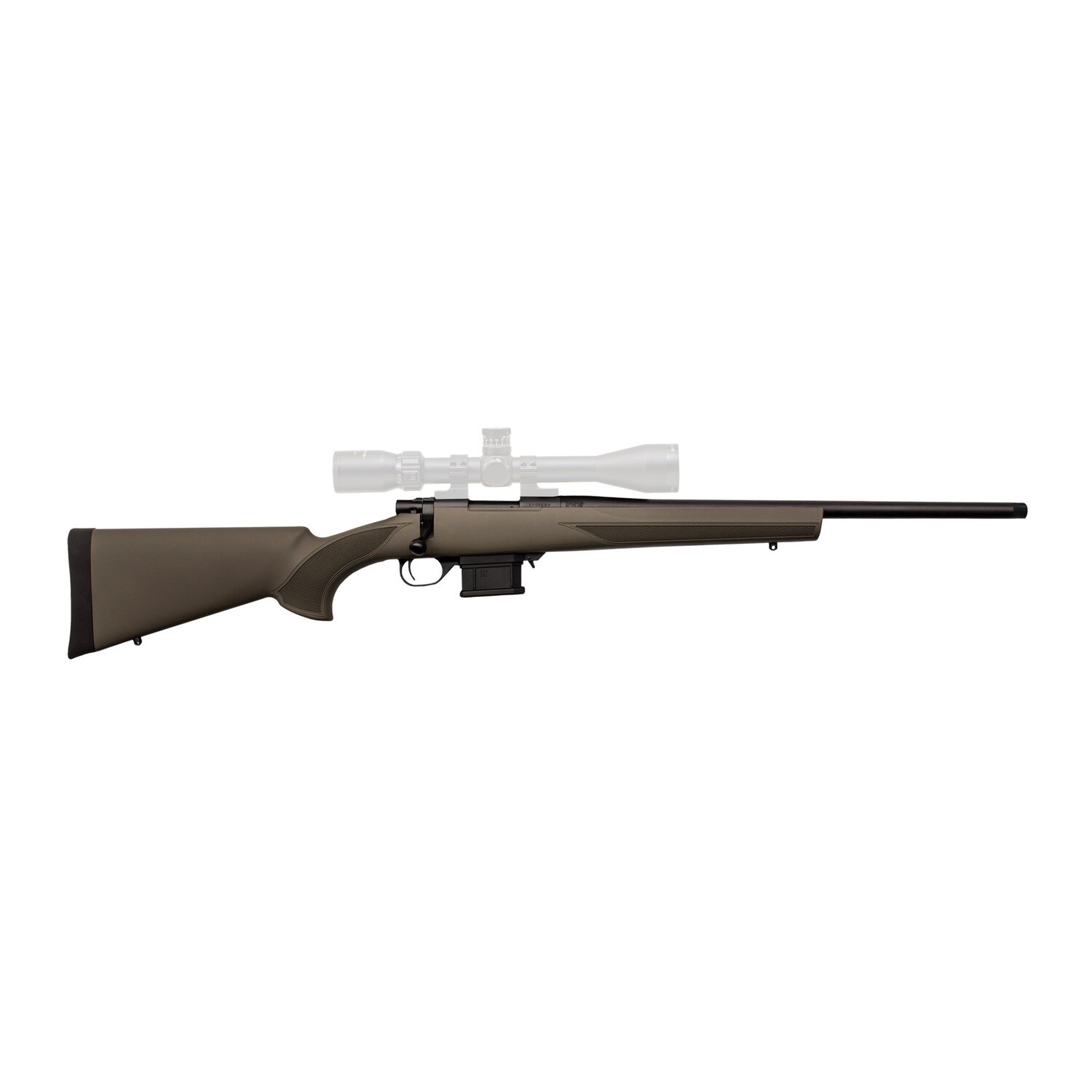 Howa Mini Act 7.62x39 22" Hvy Tb, Color/Finish: Od green
