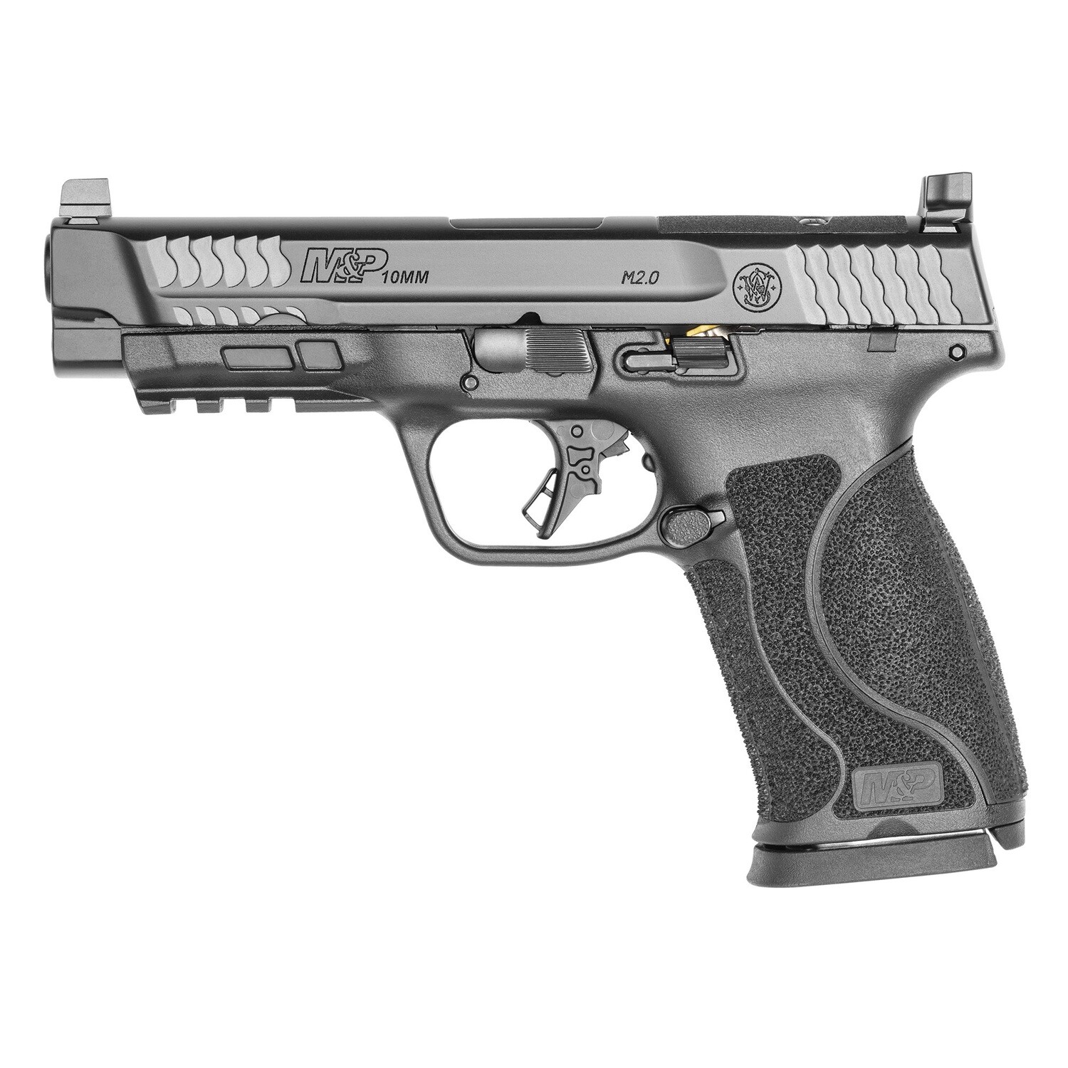 S&w M&p M2.0 10mm 4.6 15rd Nms Or Bk
