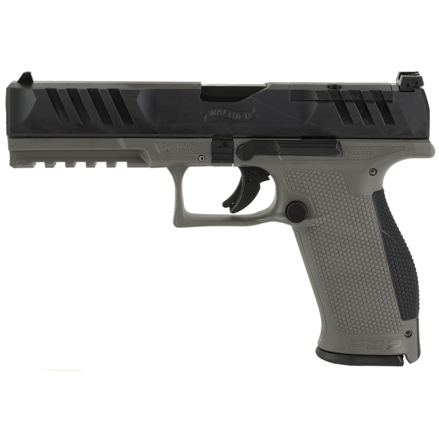 Wal Pdp Fs 9mm 5" 18rd Optic Rdy, Color/Finish: Grey